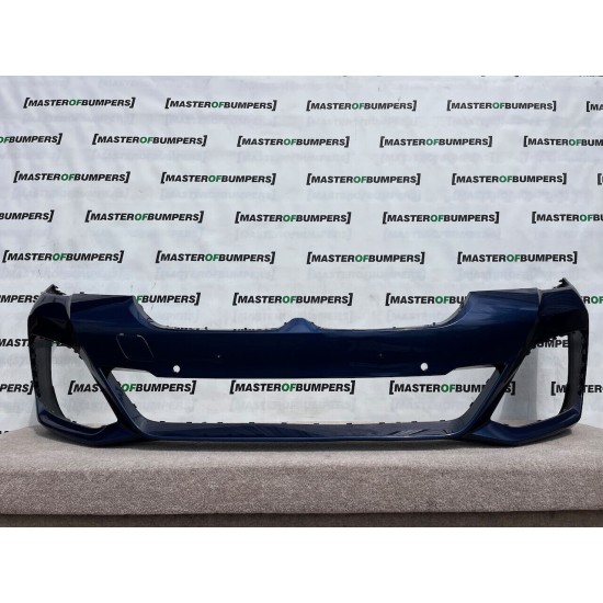 BMW 5 Series M Sport G30 G31 Lci 2020-2024 Front Bumper 6 Pdc Genuine [B765]