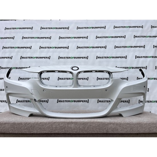 BMW 3 Series M Sport F30 F31 2013-2019 Front Bumper 4 Pdc No Jets Genuine [B811]