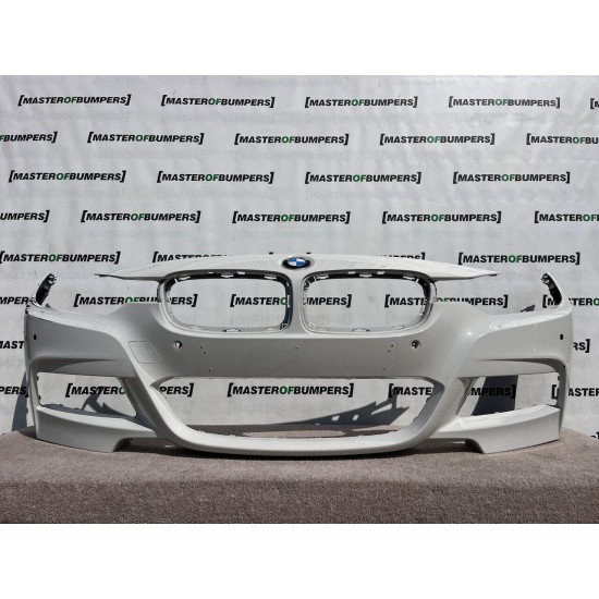 BMW 3 Series M Sport F30 F31 2013-2019 Front Bumper 4 Pdc No Jets Genuine [B799]