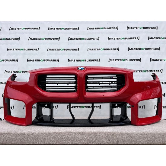 BMW M2 Performance G87 Coupe 2023-on Front Bumper Red 6 Pdc Genuine [B104]