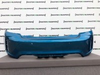 BMW M2 F87 2015-2018 Rear Bumper In Blue Genuine [B107]