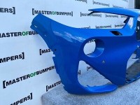 BMW X2 M Sport F39 2018-on Front Bumper In Blue With Jets Holes Genuine [B756]