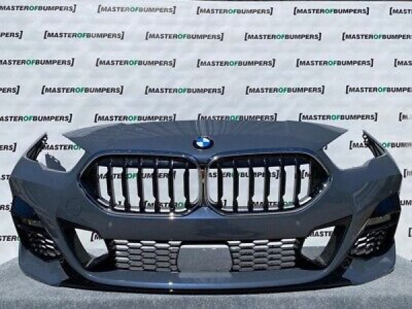 BMW 2 Gran Coupe F44 M Sport 2020-on Front Bumper In Grey 6 X Pdc Genuine [B856]