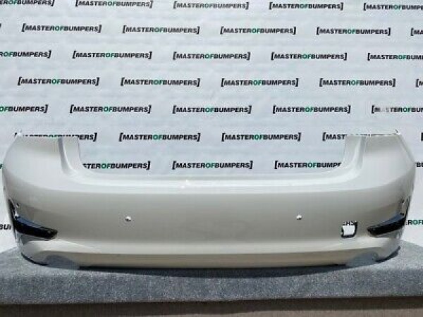 BMW 3 Series Se G20 Saloon Only 2019-on Rear Bumper In White Genuine [B886]