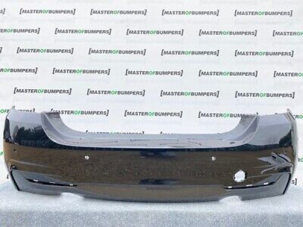 BMW 4 Series F32 F33 Coupe Cabrio 2014-2020 Rear Bumper In Black Genuine [B129]