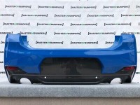 BMW X2 M Sport F39 2018-on Rear Bumper In Blue 4 X Pdc Genuine [B338]