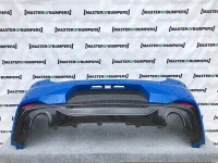 BMW X2 M Sport F39 2018-on Rear Bumper In Blue 4 X Pdc Genuine [B338]