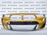 BMW X2 M Sport F39 2018-on Front Bumper Black 6 Pdc Genuine [B62]