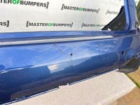 BMW X3 M Sport Suv G01 2017-2021 Rear Bumper Blue 6 Pdc Genuine [B877]