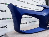 BMW 4 Serie M Sport G22 G23 2020-on Front Bumper Blue 6 Pdc Genuine [B163]