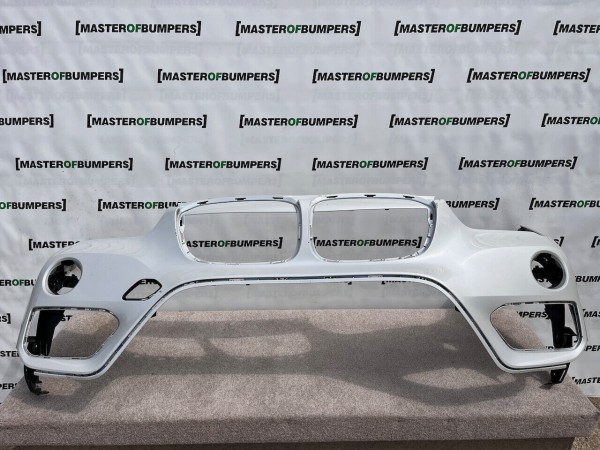 BMW X1 Sport Line Se X Drive F48 2016-2018 Front Bumper White Genuine [B322]