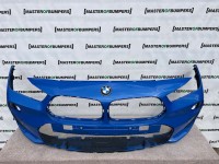 BMW X2 M Sport F39 2018-on Front Bumper Blue 6 Pdc Genuine [B300]