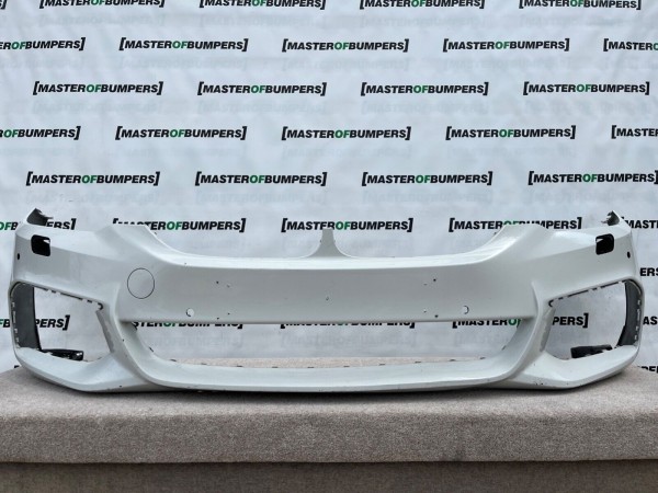 BMW 5 Series M Sport G30 G31 2017-2020 Front Bumper 6 Pdc + Jets Genuine [B477]