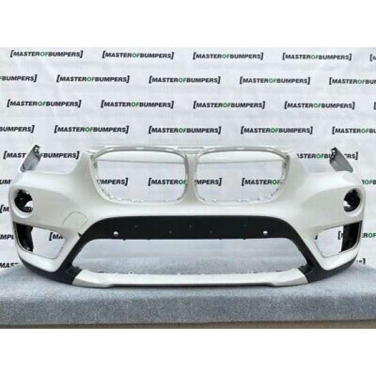 BMW X1 Sport & Se F48 2015-2019 Front Bumper In White Genuine [B262]