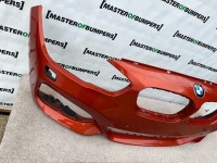 BMW 1 Series M Sport F20 F21 Lci 16-19 Front Bumper 6 Pdc + Jets Genuine [B538]