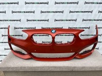 BMW 1 Series M Sport F20 F21 Lci 16-19 Front Bumper 6 Pdc + Jets Genuine [B538]