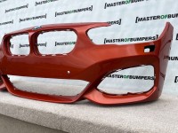 BMW 1 Series M Sport F20 F21 Lci 16-19 Front Bumper 6 Pdc + Jets Genuine [B538]