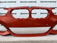 BMW 1 Series M Sport F20 F21 Lci 16-19 Front Bumper 6 Pdc + Jets Genuine [B538]