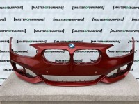 BMW 1 Series M Sport F20 F21 Lci 16-19 Front Bumper 4 Pdc No Jets Genuine[B542]