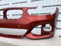 BMW 1 Series M Sport F20 F21 Lci 16-19 Front Bumper 4 Pdc No Jets Genuine[B542]