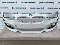 BMW 1 Series M Sport F20 F21 Lci 16-19 Front Bumper 4 Pdc + Jets Genuine [B554]