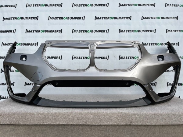 BMW X1 Se Basic F48 Lci 2018-2023 Front Bumper 6 Pdc + Jets Genuine [B595]