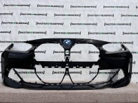 BMW I4 Sport Gran Coupe G26 5 Door 2020-2024 Front Bumper Black Genuine [B741]