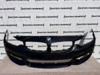 BMW 4 Series F32 F33 F36 M Sport 2013-2019 Front Bumper 4 Pdc Jets Genuine [B809