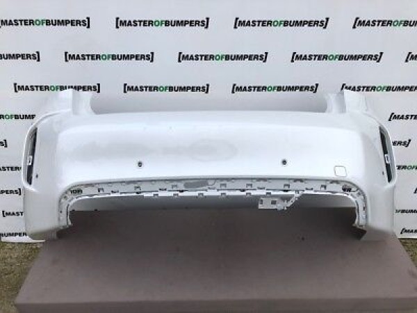 BMW M2 F87 2015-2019 Rear Bumper In White Genuine [B355]