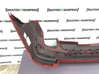 BMW X4 M Sport F26 2014-2018 Rear Bumper In Red Genuine [B884]