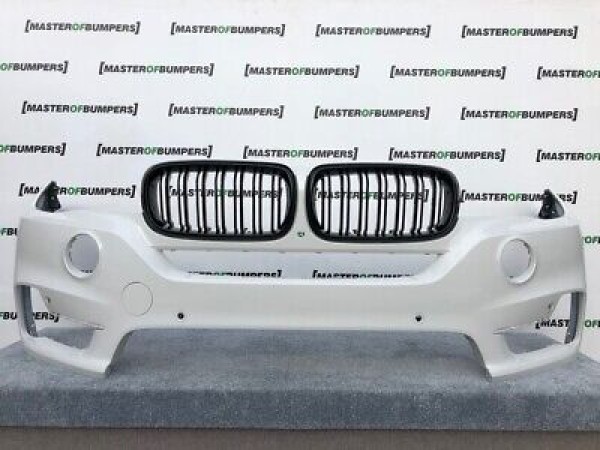 BMW X5 Se X Line F15 2014 - 2018 Front Bumper In White With Grill Genuine [B651]