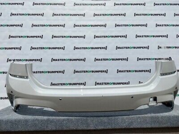 BMW 3 Series M Sport G21 Estate Only 2019-on Rear Bumper In White Genuine [B883]