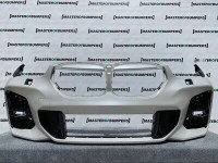 BMW X1 F48 Lci M Sport 2020-on Front Bumper In White No Pdc Genuine [B951]