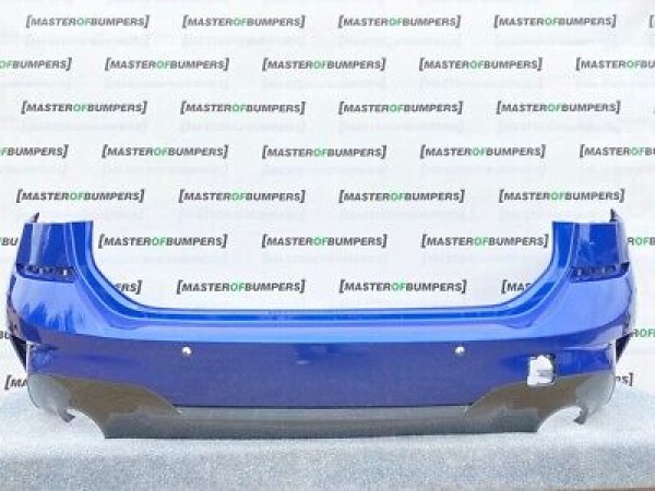 BMW 3 Series M Sport G21 Estate Only 2019-on Rear Bumper In Blue Genuine [B133]