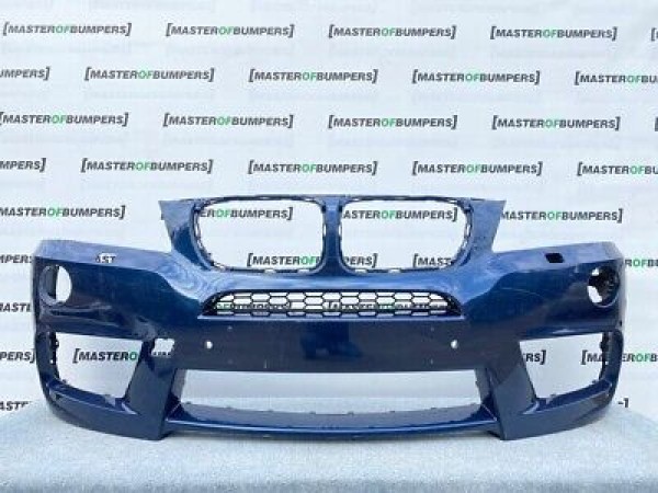 BMW X3 M Sport F25 2010-2014 Front Bumper In Blue Genuine [B210]