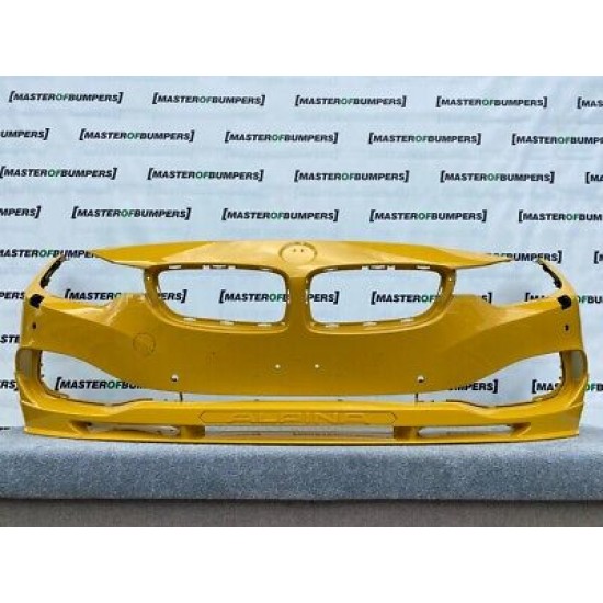 BMW 4 Series Alpina D4 B1 2014-2019 Front Bumper In Yellow Genuine [B401]