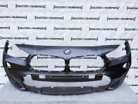 BMW X2 M Sport F39 2018-on Front Bumper Black 6 Pdc Genuine [B61]