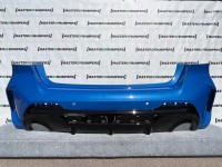 BMW 1 Series M135i F40 2019-on Rear Bumper Blue 6 Pdc Genuine [B965]