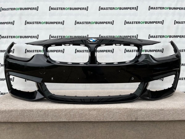 BMW 4 Series M Sport F32 F33 F34 2014-19 Front Bumper 4 Pdc + Jets Genuine[B588]