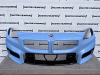 BMW M2 G87 Coupe 2023-on Front Bumper Blue W/grille Genuine [B620]