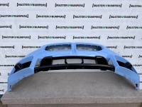 BMW M2 G87 Coupe 2023-on Front Bumper Blue W/grille Genuine [B620]