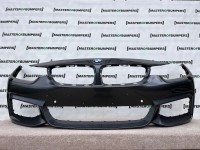 BMW 4 Series M Sport F32 F33 F36 2014-19 Front Bumper 4 Pdc +jets Genuine [B769]