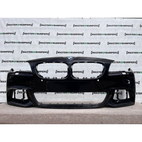 BMW 5 Series M Sport F10 F11 Lci 2010-2013 Front Bumper 4 Pdc Genuine [B770]