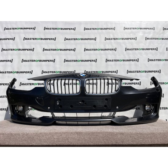 BMW 3 Series Se Basic F30 F31 2013-2019 Front Bumper 6 Pdc + Jets Genuine [B818]