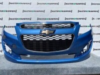 Chevrolet Spark Mk3 Face Lifting 2012-2014 Front Bumper With Grill Genuine [d87]