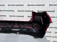 Citroen C4 Sense Pure Tech 2021-on Rear Bumper Red 6 Pdc Genuine [c304]