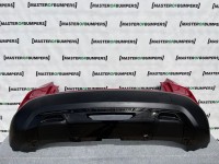 Citroen C4 Sense Pure Tech 2021-on Rear Bumper Red 6 Pdc Genuine [c304]