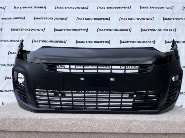 Citroen Berlingo Van 2019-2023 Front Bumper 4 Pdc Genuine [c290]