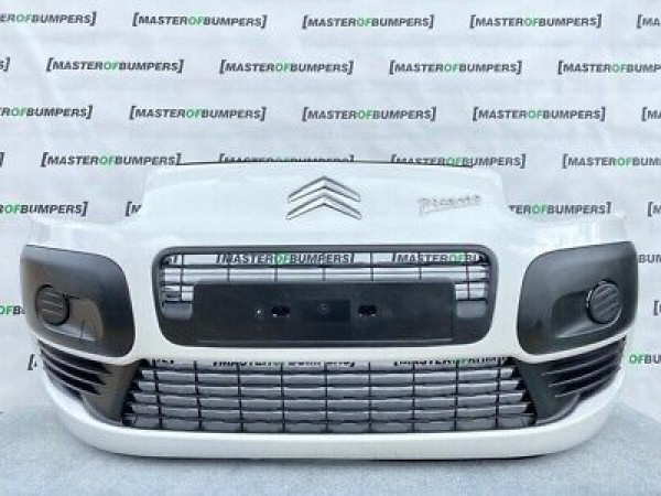 Citroen C3 Picasso 2008-2012 Front Bumper In White Genuine [c190]