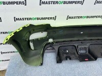 Fiat 500 Abarth 595 Face Lifting 2016-2020 Rear Bumper In Green Genuine [f771]